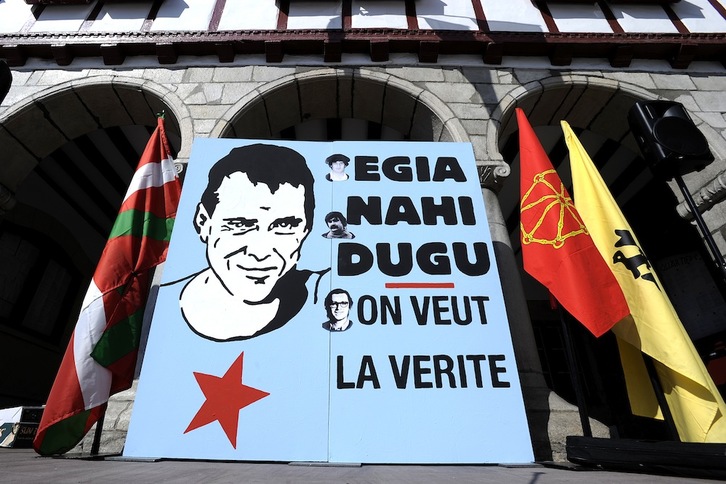 Plusieurs hommages ont été rendus au militant basque (© Iñigo URIZ / ARGAZKI PRESS)