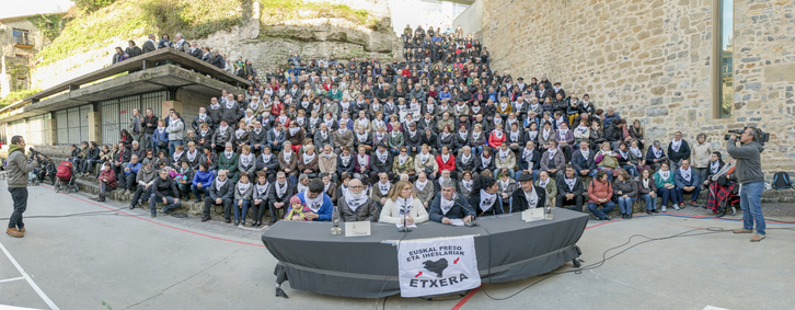 Etxerat, le mouvement des familles des prisonniers basques. © Argazki Press