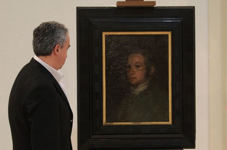 "Autoportrait aux lunettes" du peintre Goya - © Bob EDME