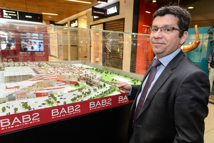 Stéphane Briosne, directeur du centre commercial BAB2 - © Isabelle Miquelestorena