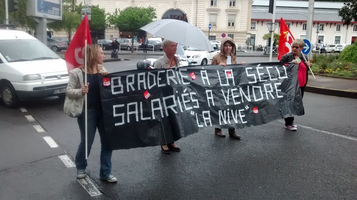 Plusieurs mouvements sociaux agitent les entreprises du Pays Basque depuis le début de l'année. © Justine Giraudel