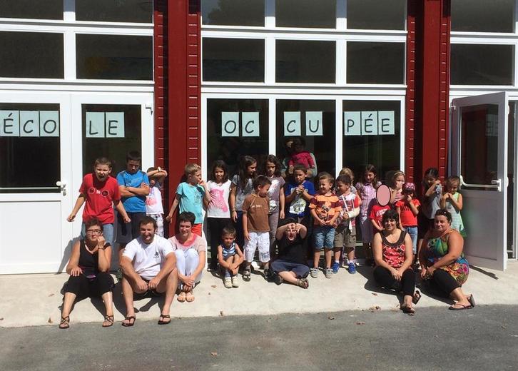 Dans l'école d'Hélette, sept niveaux d'enseignements sont réunis dans une classe de 28 élèves.
