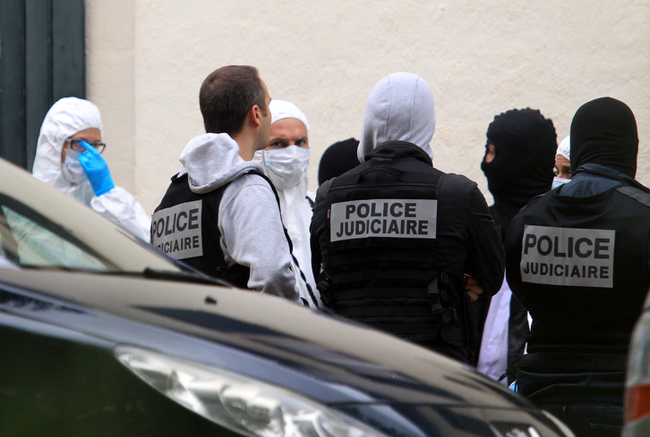 L'opération a été menée par la Police Judiciaire de Bayonne et la Guardia Civil. © Bob EDME