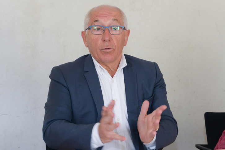 Jean-René Etchegaray, président de l'UDI 64 ne soutient pas Barthélémy Aguerre. © Mediabask