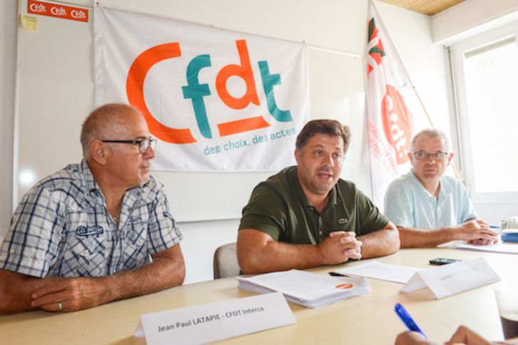 La CFDT Pays Basque fait partie des quinze syndicats qui soutiennent l'appel du 8 avril.