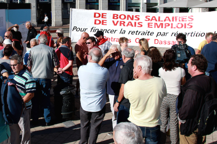 Les manifestants se sont d'abord rassemblés Place de la Liberté.©Bob Edme.
