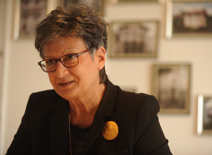 Sylviane Alaux avait pris le siège de députée à MAM qui le détenait depuis 1986. © Gaizka IROZ