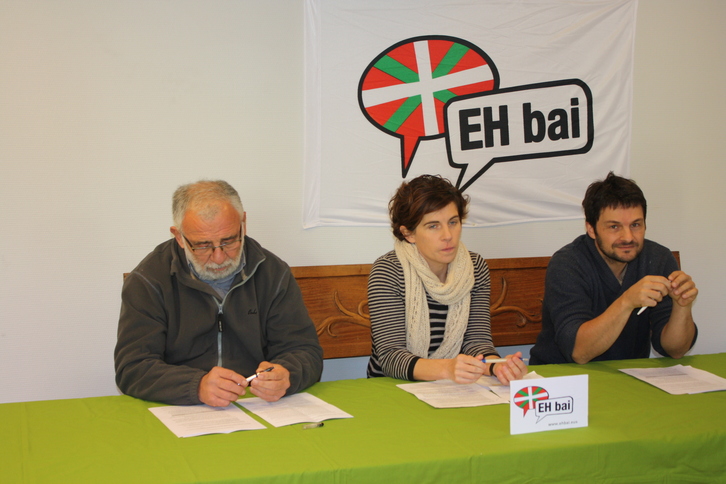 EH Bai considère que l’implication de toute la société civile et des institutions du Pays Basque est nécessaire.