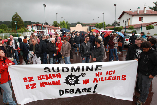 Manifestation contre Sudmine ©Bob EDME