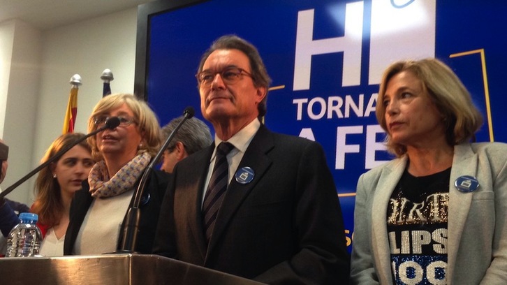 Artur Mas, Joana Ortega et Irene Rigau feront appel de la décision du TSJC. (@Pdemocratacat)