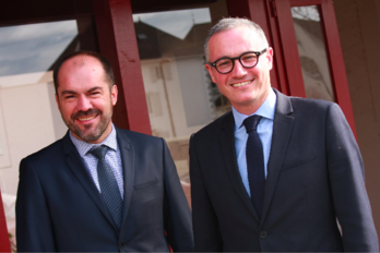 Marc Oxibar et Didier Irigoin sont candidats à la quatrième circonscription des Pyrénées-Atlantiques.