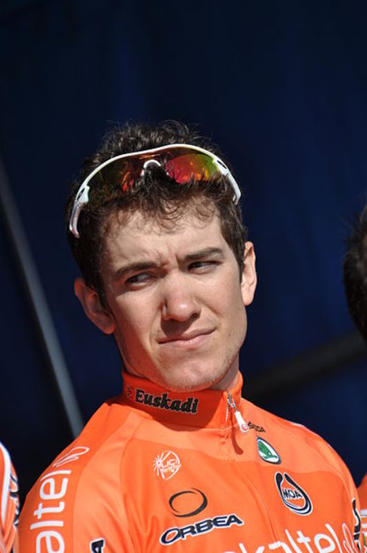 Romain Sicard a fait partie de l'équipe Euskaltel Euskadi.