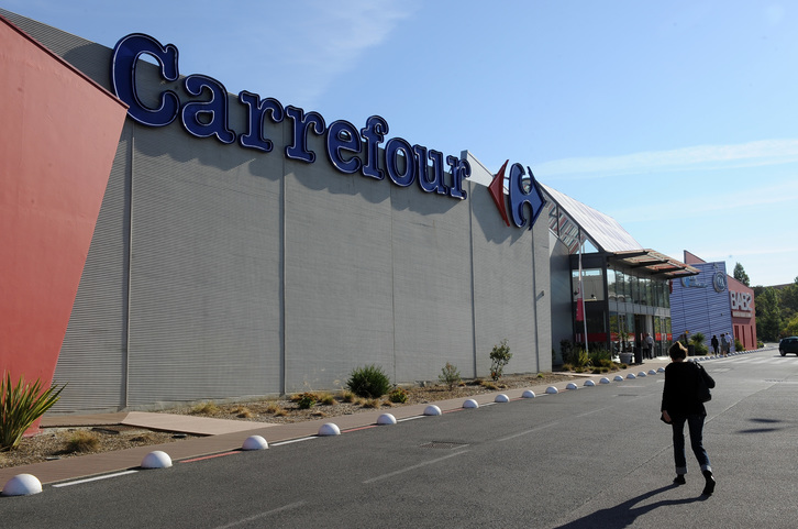 Carrefour, ici à Anglet, pourrait ne pas obtenir le permis de construire. ©archives JPB