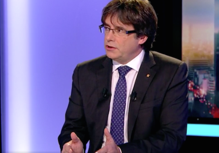 Lors de son entretien à la télévision publique belge RTBF, Carles Puigdemont avait indiqué qu'il était "prêt à collaborer" avec la justice belge.
