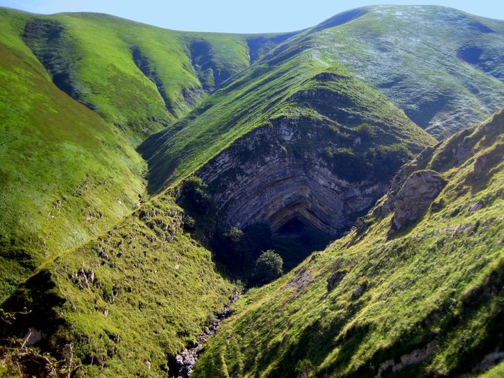 La grotte Harpea fait partie du patrimoine naturel du Pays Basque. ©Asun Idoate