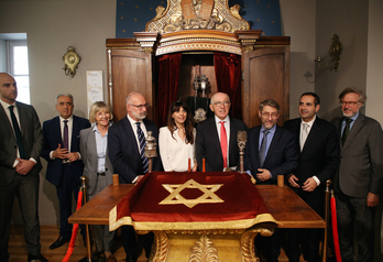 Le musée rend aussi hommage aux grands noms de la communauté juive de Bayonne.