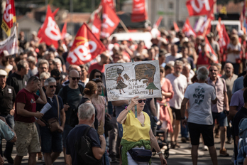 À Bayonne, la dernière manifestation avait réuni 6000 personnes selon les syndicats.