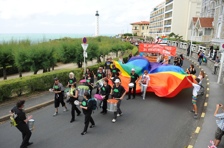 La Lesbian Gay Pride a lieu tous les ans depuis 15 ans (©Gaizka IROZ)