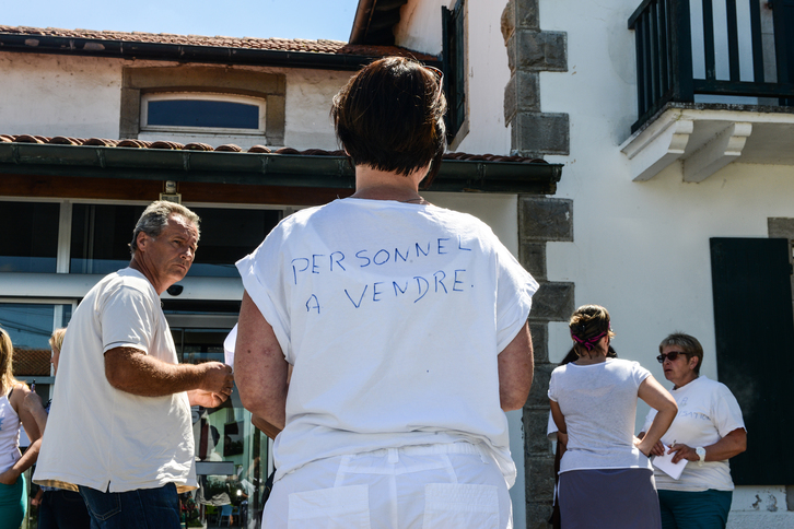 Le personnel du centre de soins La Nive est dans l'incertitude. © Isabelle Miquelestorena