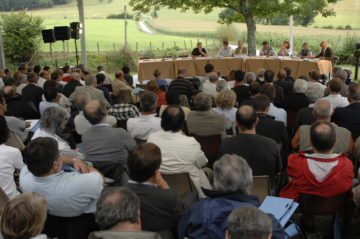 La journée est organisée par l'association Supazterra et son président, Jean-Luc Berho. © Gaizka Iroz