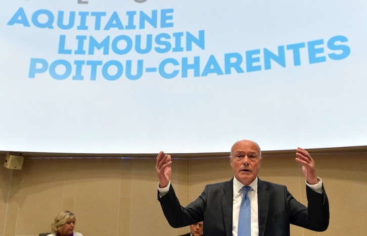 Le président de la région Nouvelle-Aquitaine Alain Rousset est très remonté contre le premier ministre Edouard Philippe. (Georges GOBET/AFP) 