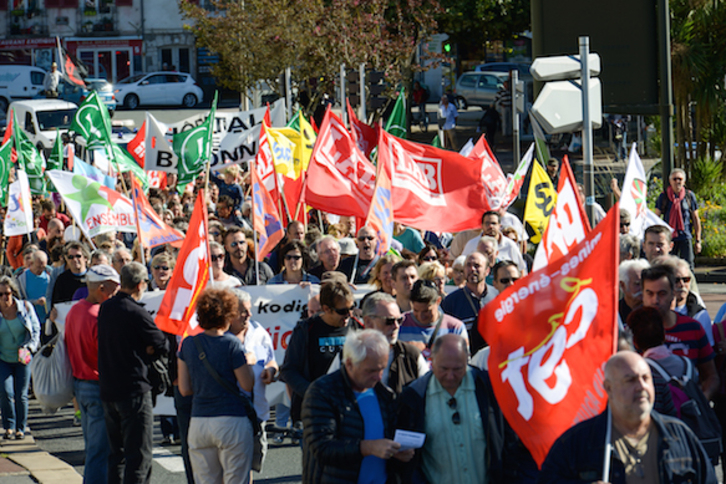 Le Front Social contre les ordonnances présentées par le gouvernement appelle à manifester le 12 septembre à Bayonne.