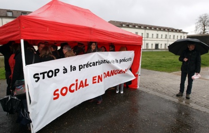 Pour les syndicats, la réorganisation de l'action sociale du Département entraîne de nombreuses interrogations. ©Bob EDME