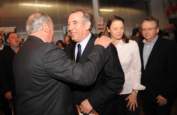 Jean-Jacques Lasserre et François Bayrou © Gaizka Iroz