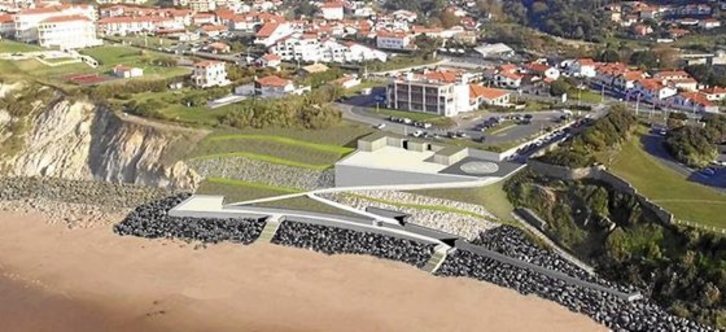 La photo du projet de la mairie de Biarritz est l'un des seul élément connu du public et il suffit à inquiéter les usagers
