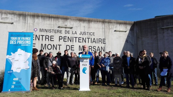 Le tour de France des prisons avait démarré de la prison landaise en novembre.