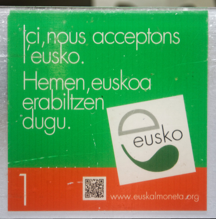 406.000 eusko sous forme numérique et 350.000 eusko sous forme de billets sont en circulation © DR