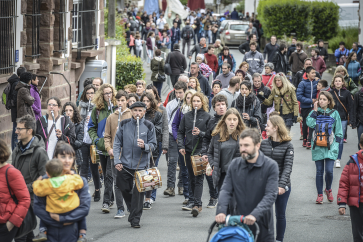 Le Pays Basque accueille de plus en plus de personnes nées hors de ses frontières selon Gaindegia. © Isabelle Miquelestorena