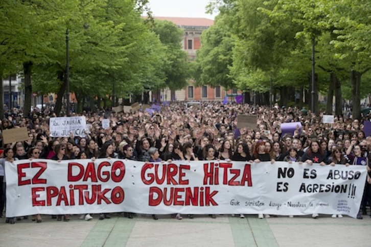 La première condamnation avait entrainé beaucoup de protestations. (Iñigo URIZ/FOKU)