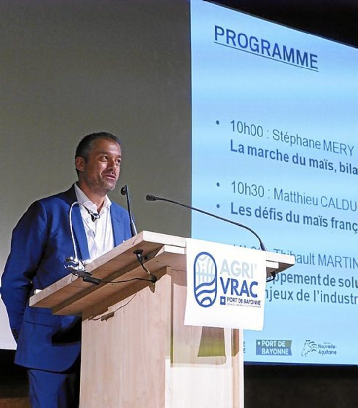 Stéphane Mery donnera une conférence au salon d'Agri-Vrac. © CCI