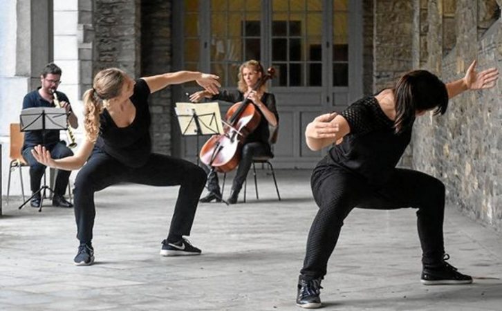 Le collectif Eflirikoa dansera à Bayonne le 29 septembre. © Zoé Durmont