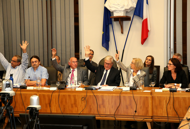 Les insultes de Guy Lafite envers François Amigoréna ont eu lieu à la fin du conseil municipal du jeudi 18 juillet. ©BOB EDME