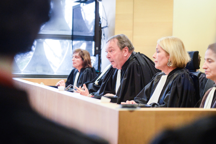 Le tribunal de grande instance de Bayonne a présenté les projets 2019. ©Isabelle Miquelestorena