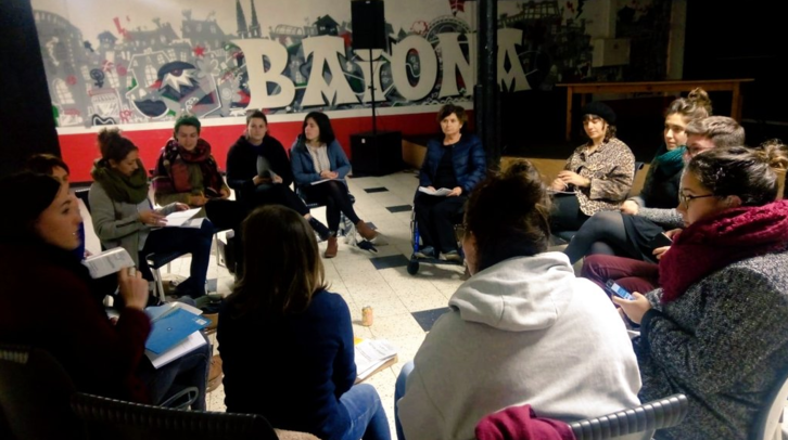 La prochaine réunion d’information de l’Assemblée des femmes gréviste du Pays Basque Nord aura lieu le 12 février au local d’AEK de Bayonne. ©Assemblée des femmes gréviste