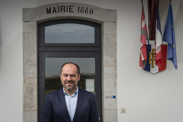 Didier Irigoin, maire de Béguios depuis 2014. © Guillaume FAUVEAU