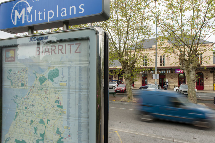 Pendant le G7, l'accès au centre de Biarritz sera réglementé. © Guillaume FAUVEAU