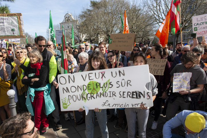 Les jeunes appellent à de nouvelles mobilisations pour le climat les 24 et 25 mai prochains. © Guillaume FAUVEAU