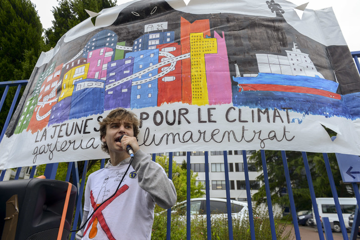 La jeunesse qui se mobilise pour le climat attend des signes forts de la part des politiques. © Guillaume FAUVEAU