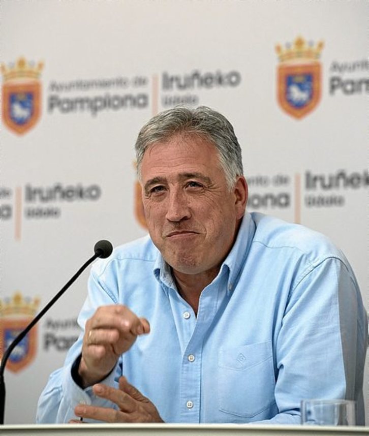 Joseba Asiron, maire d'Iruñea, pourrait perdre son poste. © Foku / Iñigo RUIZ