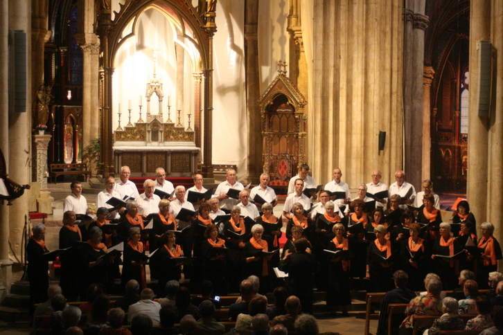 Le concert est donné au profit de la restauration du grand orgue de la cathédrale de Bayonne.©Xaramela
