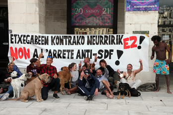 Les associations estiment qu'environ 200 personnes sont SDF à Bayonne et Biarritz. © Bob EDME