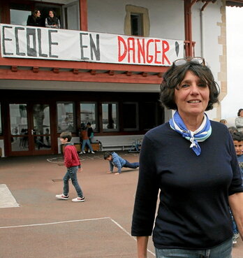 Viviane Morin, directrice et enseignante de l’école Saint-Michel.