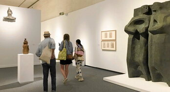 La fondation du musée Jorge Oteiza et le Chillida Leku ont collaboré à l’exposition.